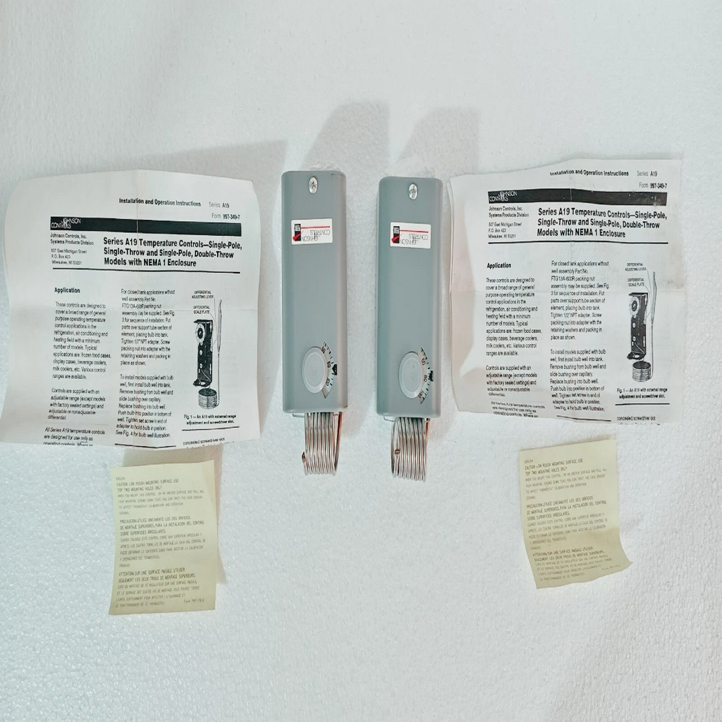 JohnsonControla19bc-2c/A19BBC-2C温度控制