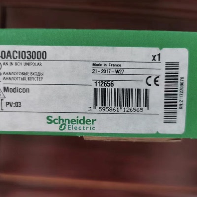 议价Schneider模拟输入模块140ACI03000全新原装