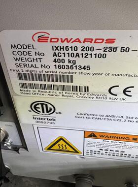 议价Edwards  爱德华 iXH610