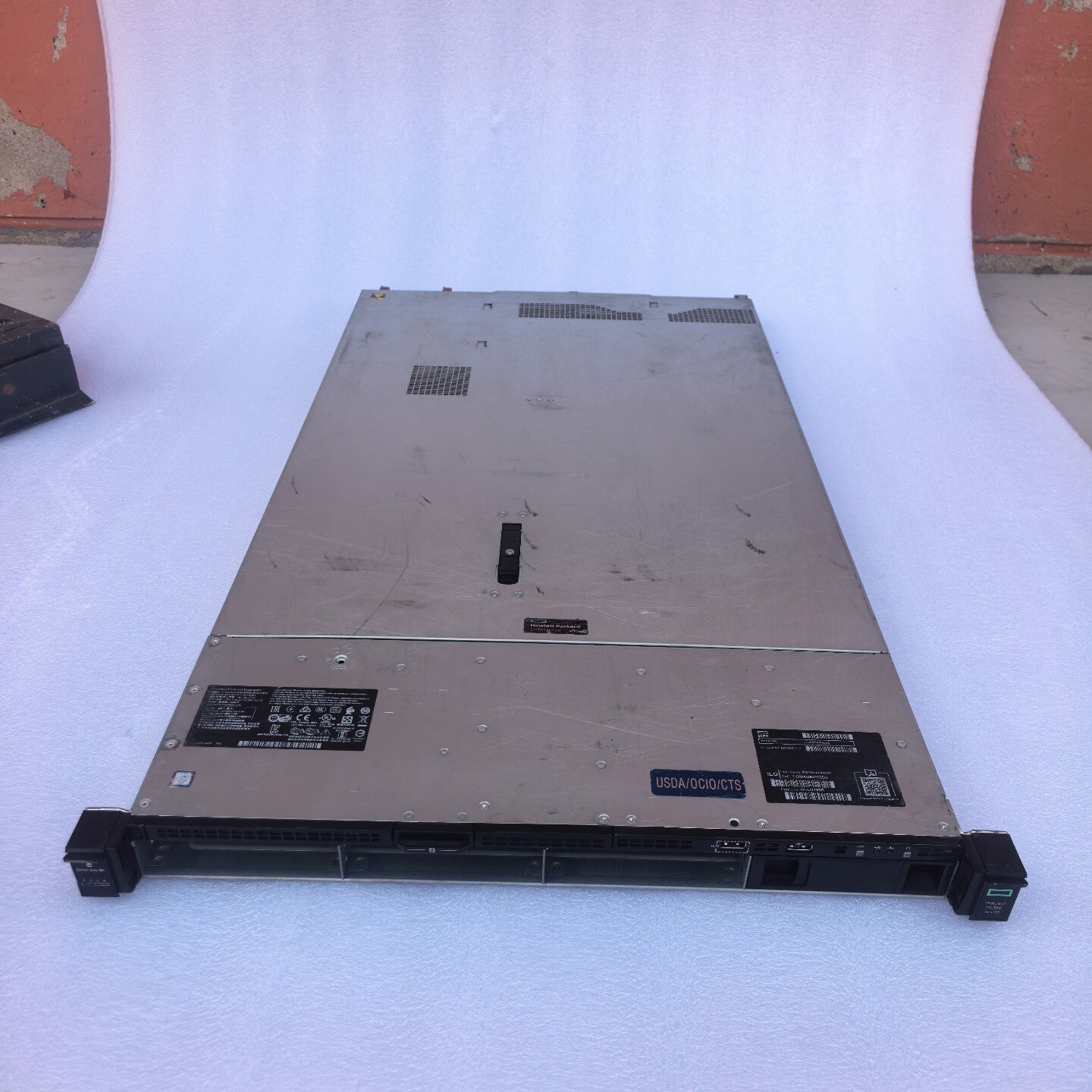 惠普DL360g103.5寸4盘准系统双电源双散热议价