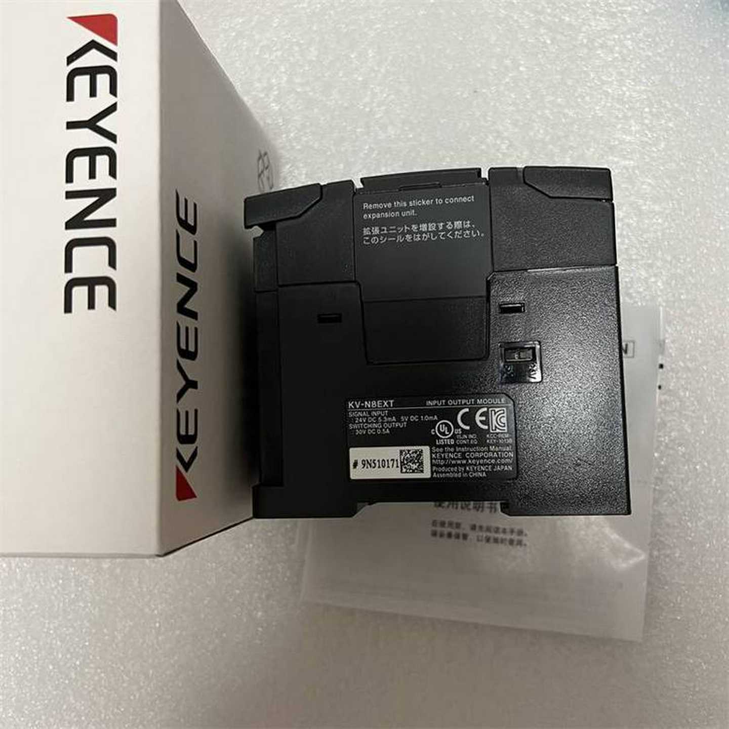 KEYENCE扩展I/O单元16点类型螺丝端子台可编程控Y制器KV-N8