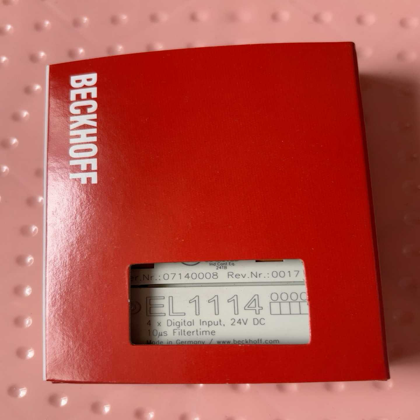 倍福模块EL1114原装正品包装齐全实物拍摄现货