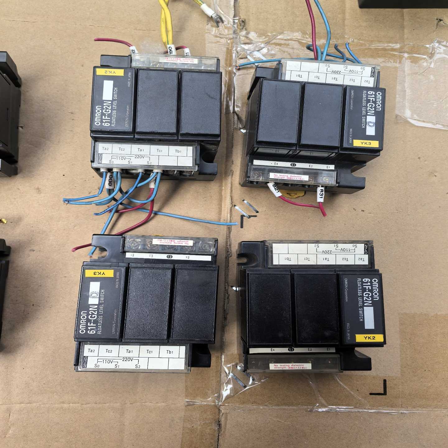（请询价）液位控制器61F-G4N.2个。61F-G2N