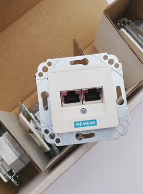 4x Siemens V28103Z100D21 ICCS100 2xRJ45 rw Anschlussdose  un