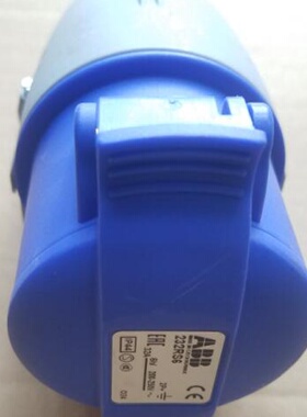 议价原装ABB三极墙装工业插座  232RS6   32A   200-250V 防溅型