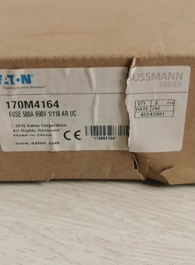 EATONBUSSMANN170M4164熔断器议价