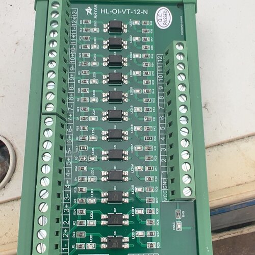 溢价-16路PLC放大板贴片螺钉式端子光耦隔离功