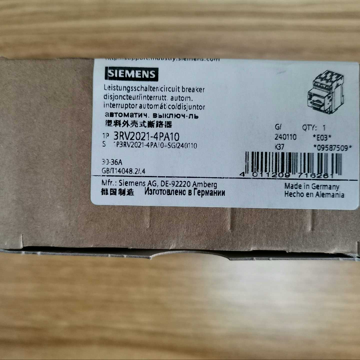3RV2021-4PA10询价