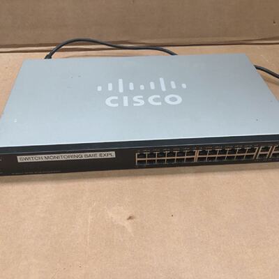 Cisco SF30024 24port 10100 Managed Switch With Gigabit Uplin