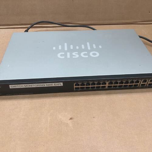Cisco SF30024 24port 10100 Managed Switch With Gigabit Uplin