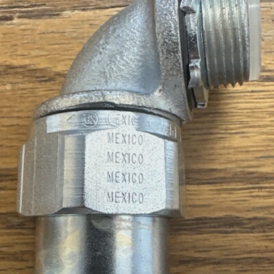 APPLETON STNM9075 34 LIQUIDTIGHT 90 CONDUIT CONNECTOR X10  *