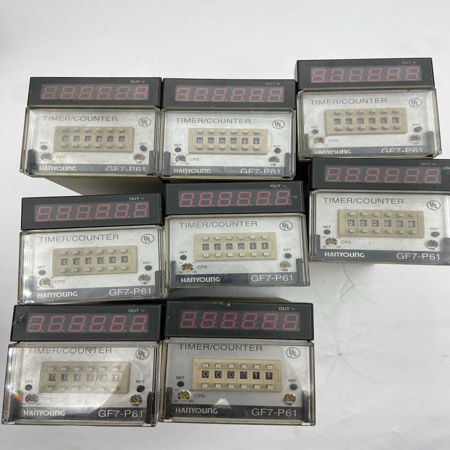 议价韩荣计数器GF7-P61GF7-P61E，成R色不错，功现货/维修
