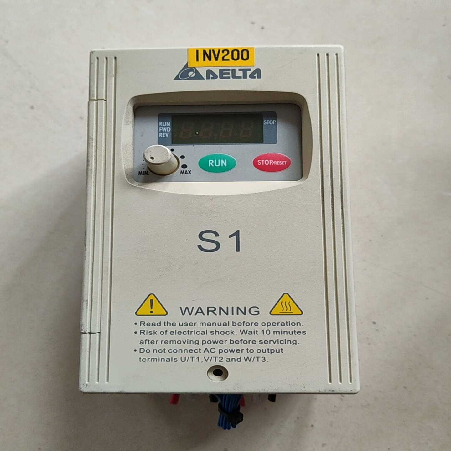 台达变频器VFD002S23A/21A/004/007/22适用