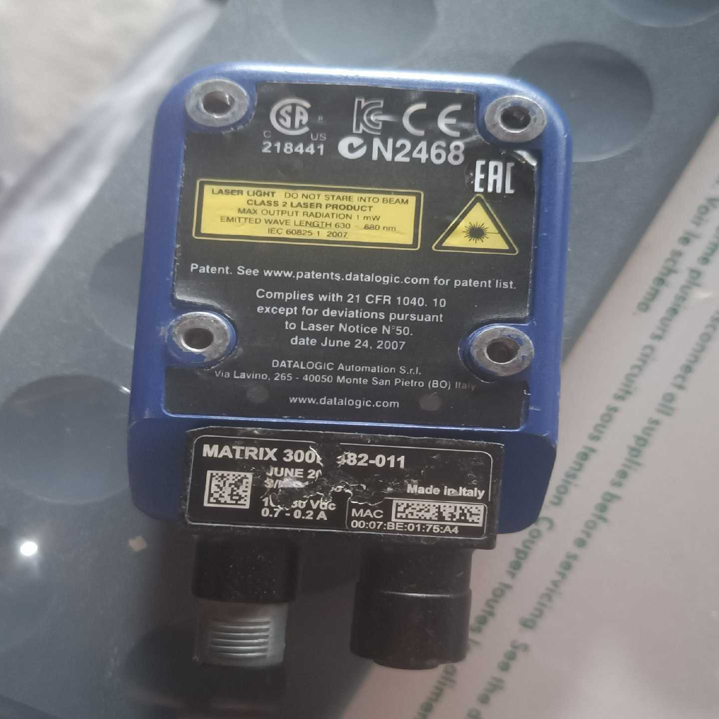 【议价】Datalogic得利捷MATRIX300读码器适用