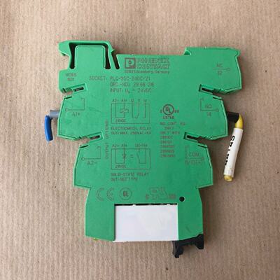 PHOENIX CONTACT PLCBSC24DC21 RELAY SOCKET 2966016 2961121