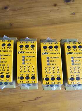pilz皮尔兹安全继电器PNOZX1774300未拆询价