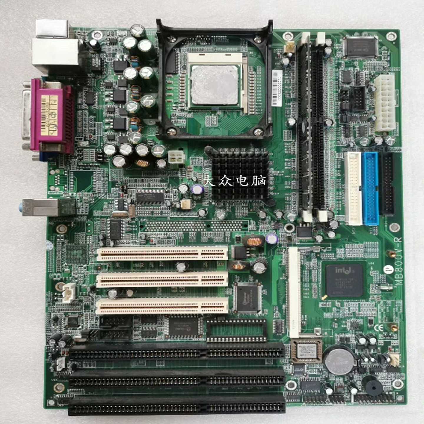 广积MB800V-R 工控主板带3条ISA工控机母板MB80~询价