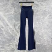 运动专业蜜桃臀普拉提速干微喇叭欧美健身裤 网红瑜伽裤 女高腰夏季