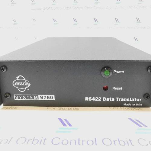 PELCO CM9760DT4X DATA TRANSLATOR WITH SOILED DAMAGED BOX