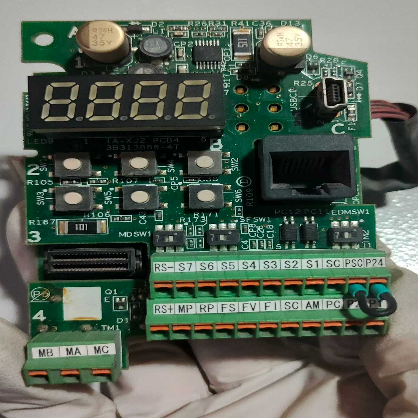 询价4Kw变频器主板3G3MX2-A4040