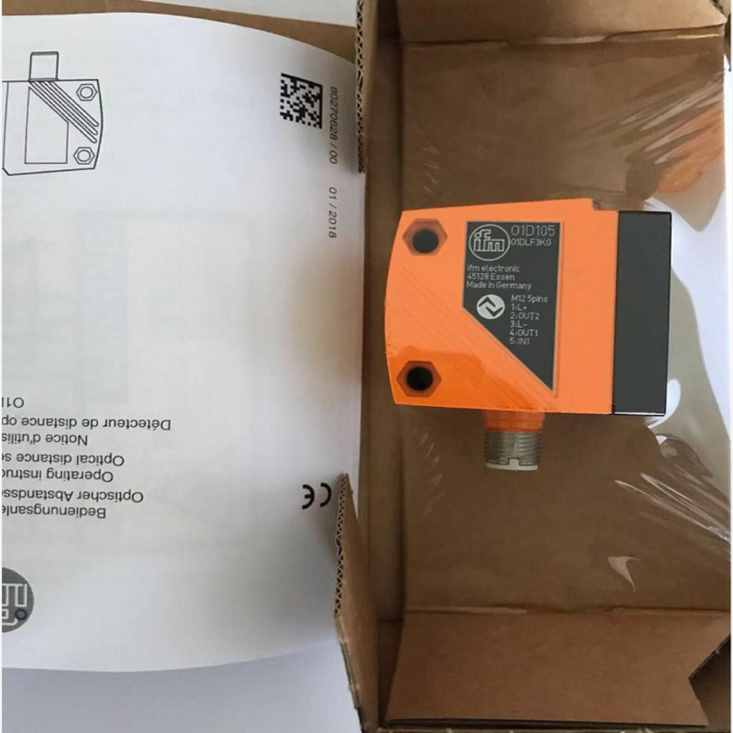 售前询价O1D105 01D105德国ifm激光测距感测器原装正品O1D10