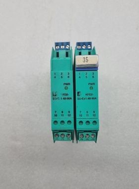 PEPPERLFUCHS KFD2SDEX1.4890A SOLENOID DRIVER SET OF 2 FREE F