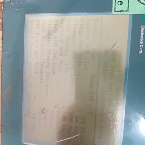 HITECH海泰克PWS1711-STN触摸屏，拆机品，带底--议价商品