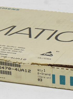 Siemens Simatic S5  Analog OUT6ES5 4704UA126ES54704UA12E03