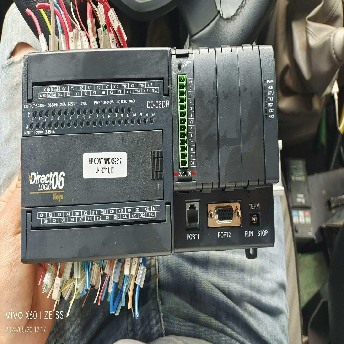 光洋是PLC模块D0-06DR 带模块D0-10TD2拆~询价