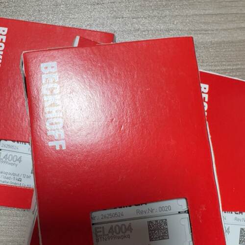 议价Beckhoff El4004 Br New Original Unopened Module Negotiat