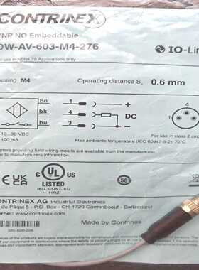 询价~ Contrinex PNP NO Embeddable