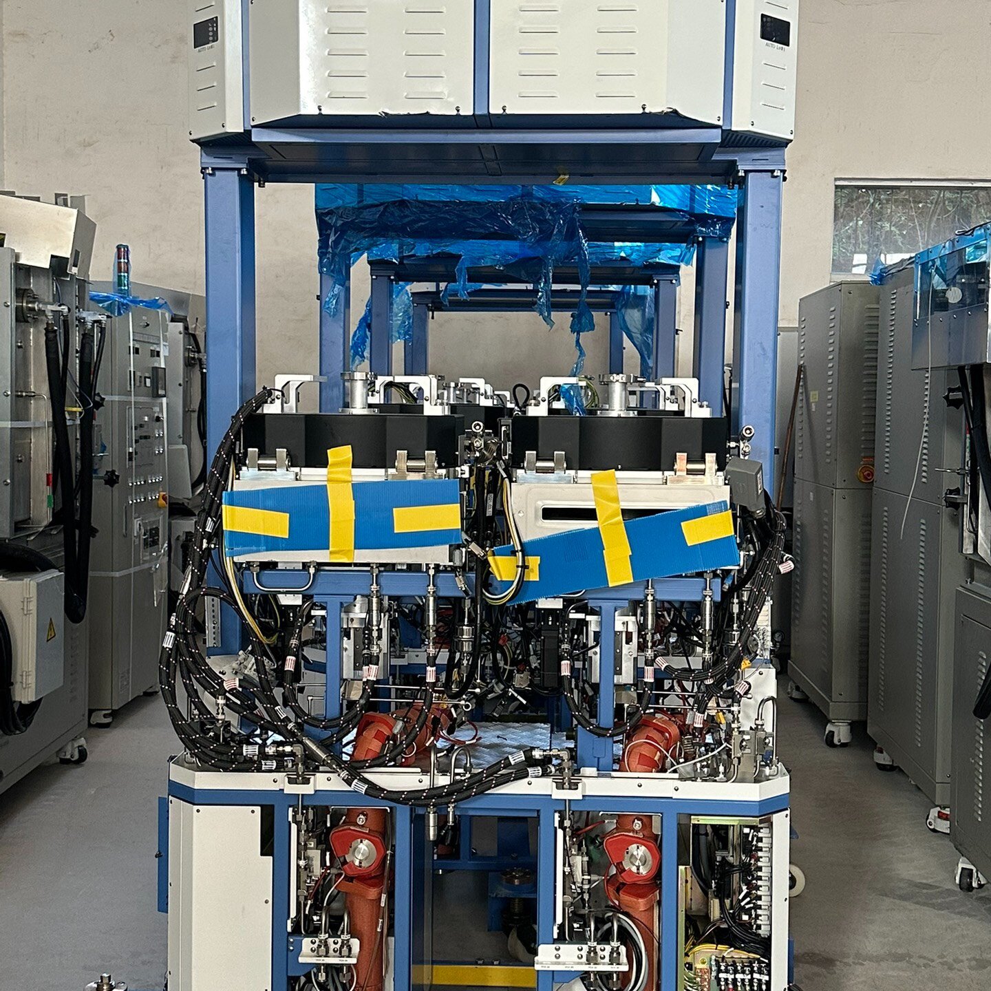 出全新半导体设备自动化生产线带保护膜未使用成色几乎全新-议价