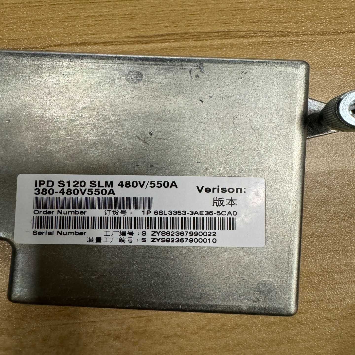 议价#变频器西门子S120变频器IPD卡6tSL3353-3AE3现货/维修