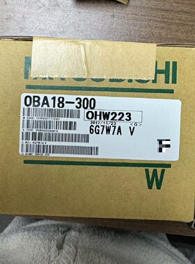 三菱编码器OBA18300带S标记包装齐全2017拍前询价