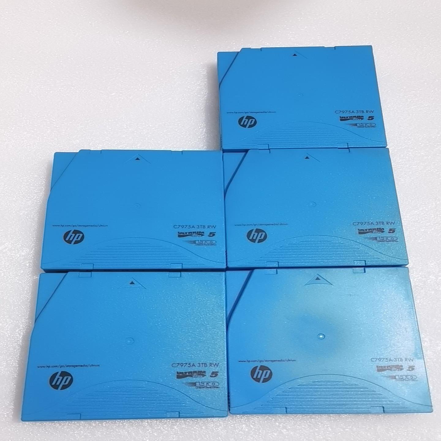 （议价)HP惠普 C7975A 3TB LTO-5数据磁带原装拆机