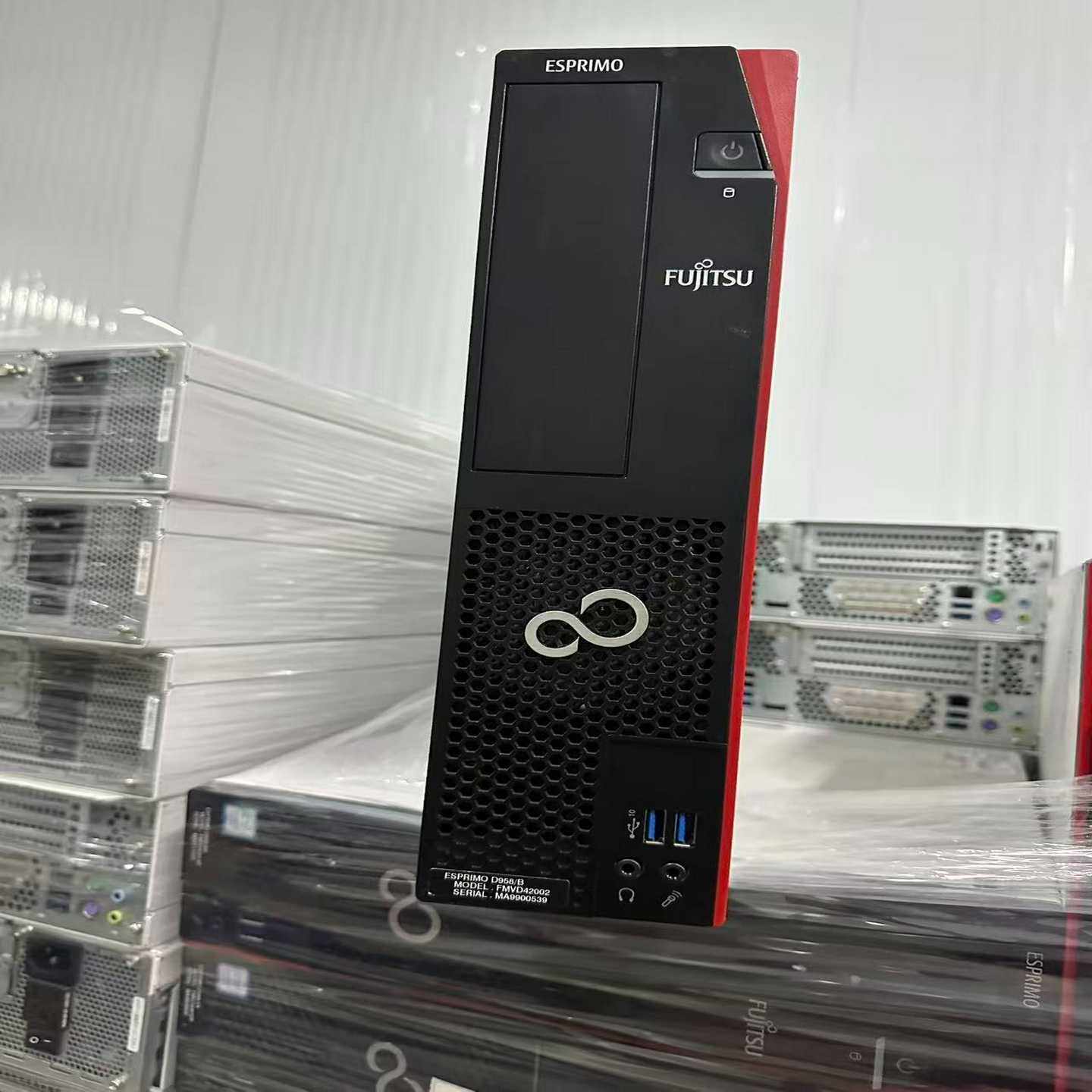 富士通小机箱支持CPU八九代SFF准系统全高PCI-E槽方--议价商品