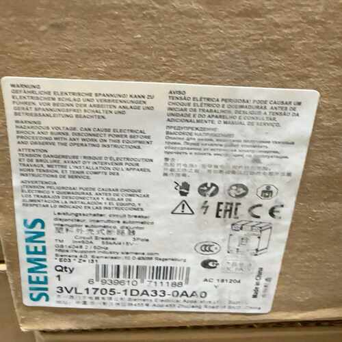 断路器 3VL1705-1DA33-0AA0 ~询价