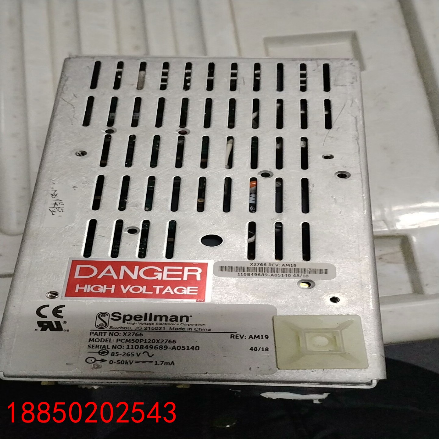 【请询价】Spellman X2766高压电源 MNX50P50X41
