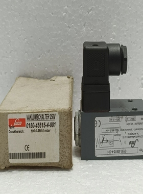 Suco0150-45615-4-001VacuumSwitch100–950mbarIP65New