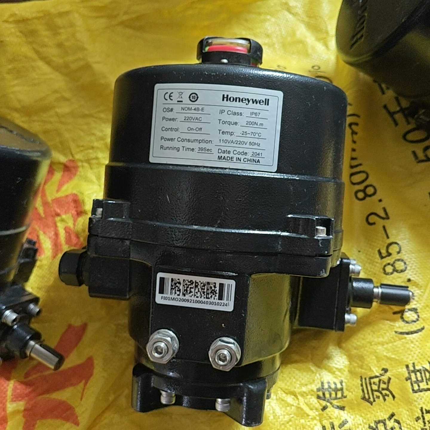 H0neywell（霍尼韦尔）蝶阀执行器N0M一4B一E，全--议价商品