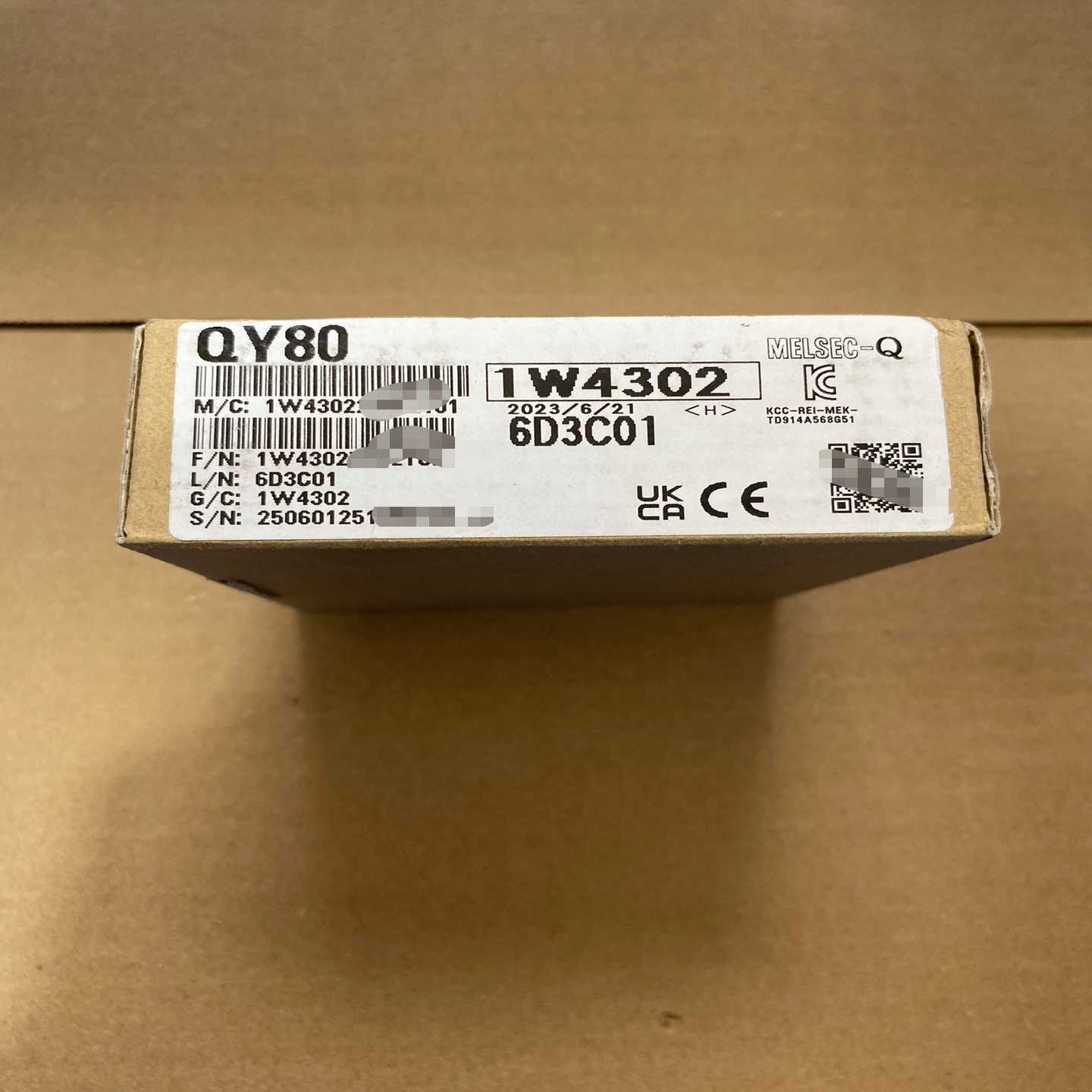 三菱可编程控制器模块，型号QY80，全新原装正品未使用未开封--议