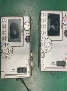 询价佳能配件机IXUS400IXUS500，能通电，屏幕老化