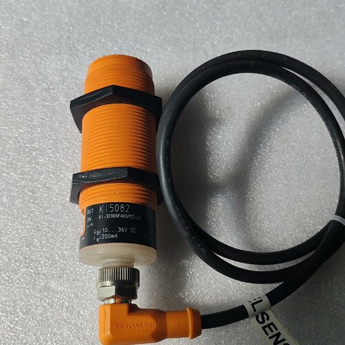 询-德国易福门料位传感器K15082橙色外壳型号清晰可见工