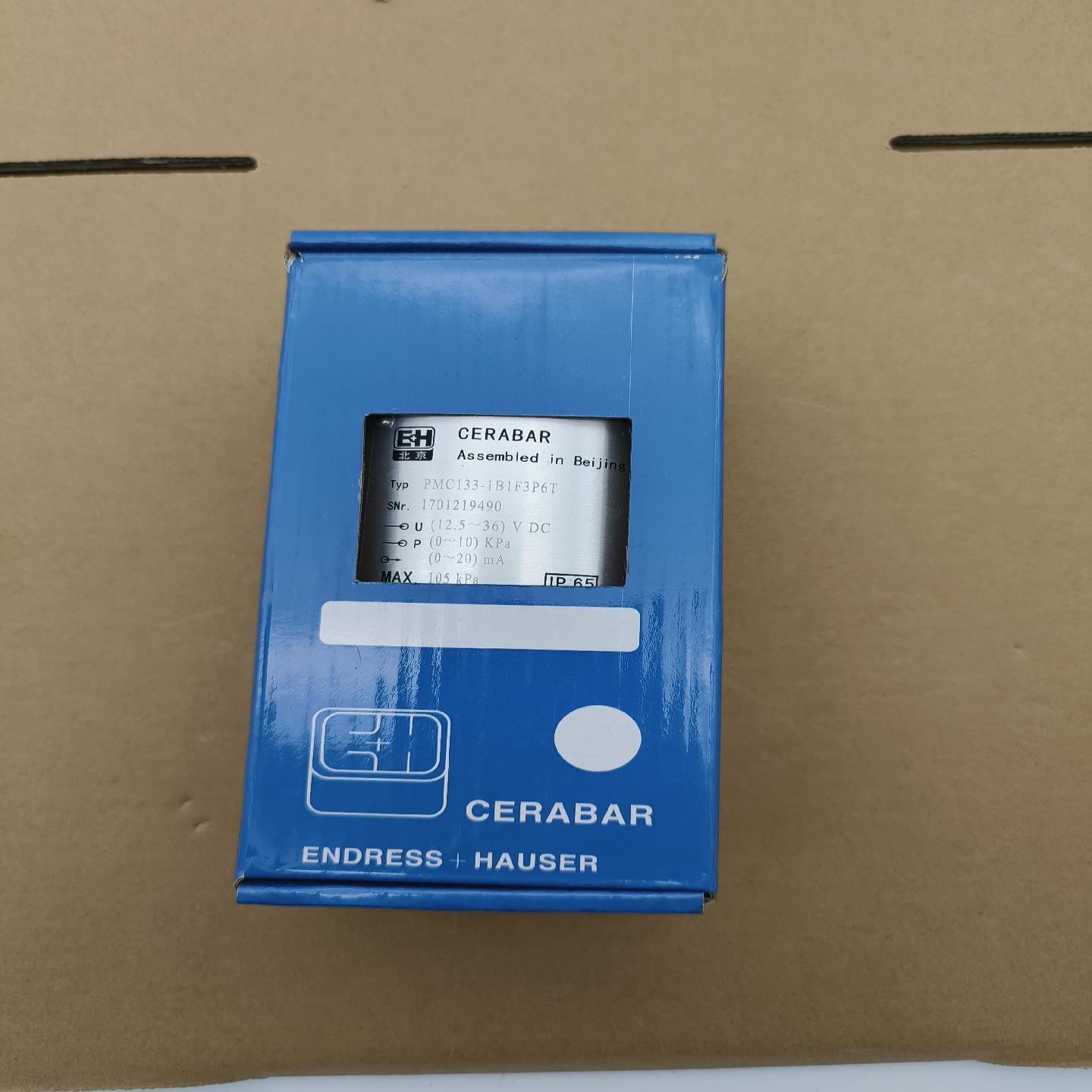 询价拍~E+H压力传感器PMC133-1B1F3P6T，0-10Kp