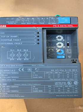 询价~ABB软启动22KW 1SFA892004R1002 拆
