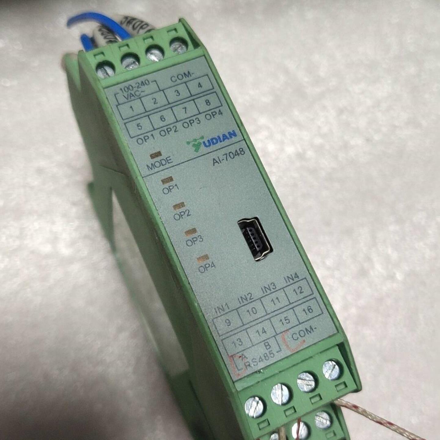 售前询价宇电温度模块YUDlAN模块Al-7048Ai议价及维修