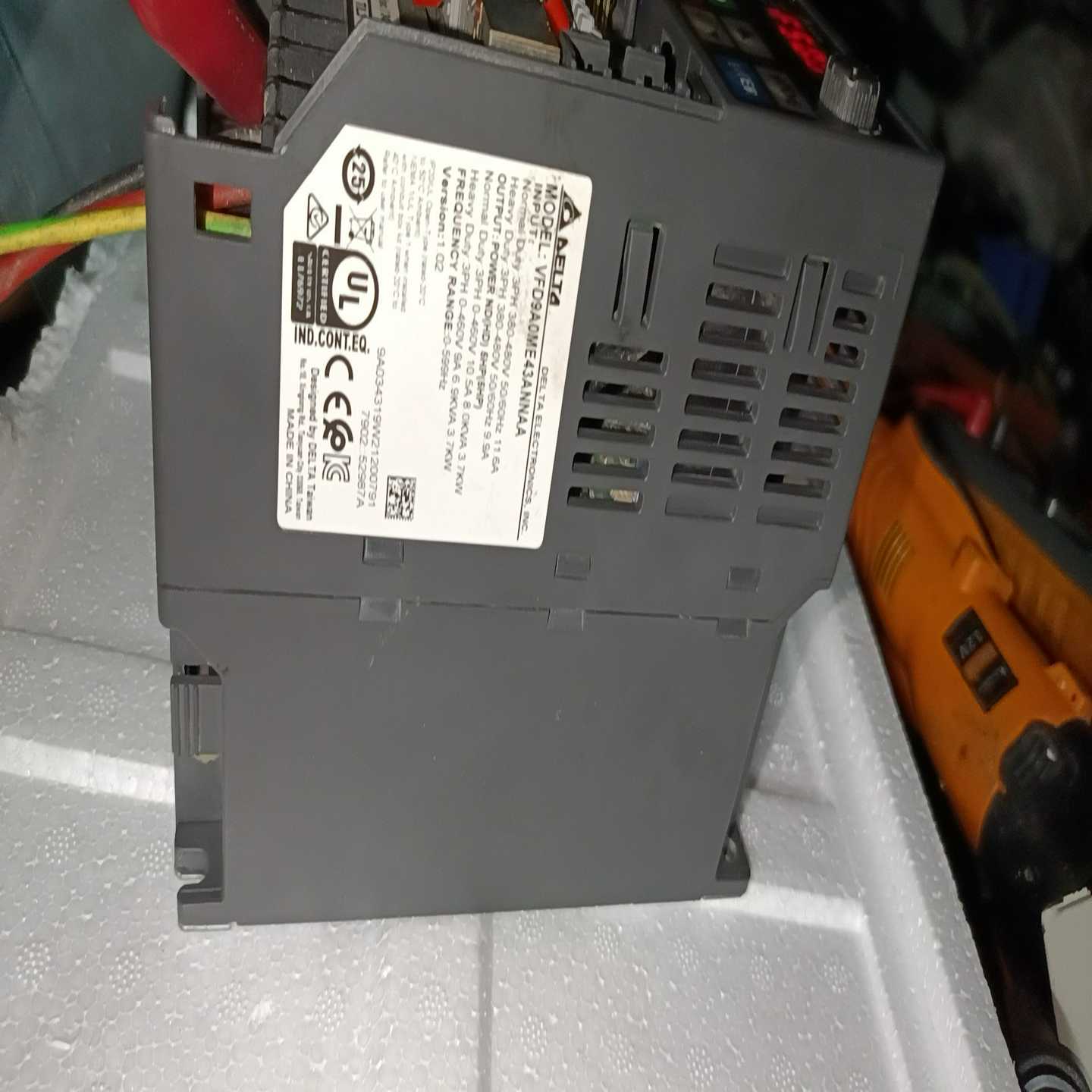 咨询-vfd9a0me43annaa台达ms300系列变频器3.7