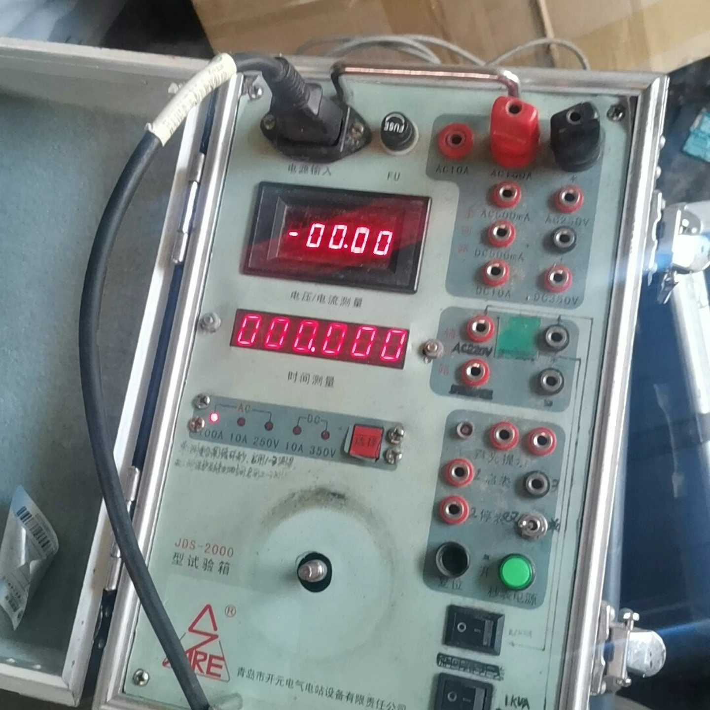 继电保护试验箱,JDS-2000型继电保护试验箱通电成色不错--议价商