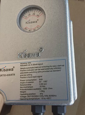 意大利KISAWA电动执行器GRT50-603/8TR,GRT50-605/8TR