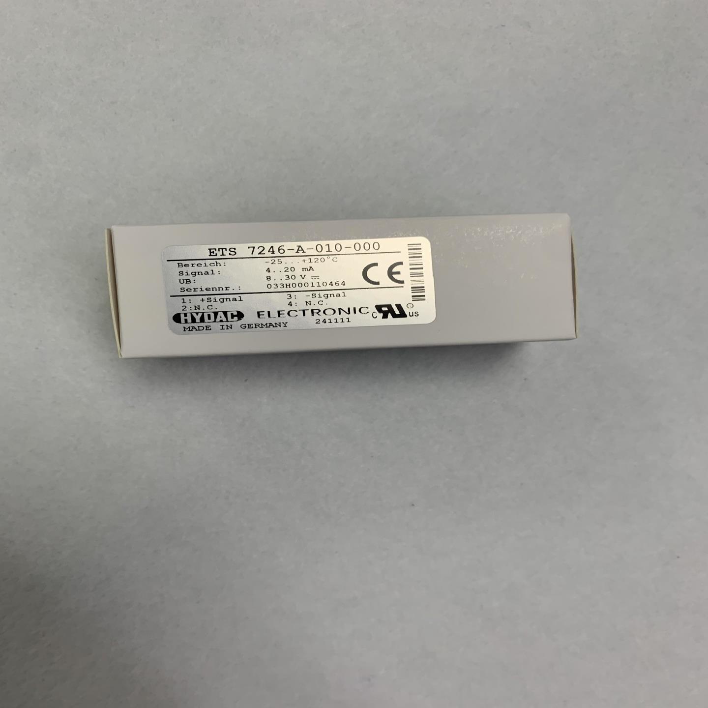 HYDAC温度传感器贺德克ETS4144/4145/41【白零商行】